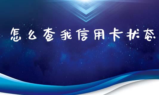 怎么查我信用卡状态_https://wap.jnlaobingbanjia.com_证券公告_第1张