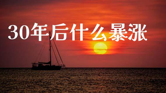 30年后什么暴涨_https://wap.jnlaobingbanjia.com_财经资讯_第1张