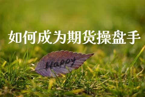 如何成为期货操盘手_https://wap.jnlaobingbanjia.com_基金分析_第1张