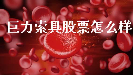 巨力索具股票怎么样_https://wap.jnlaobingbanjia.com_证券公告_第1张