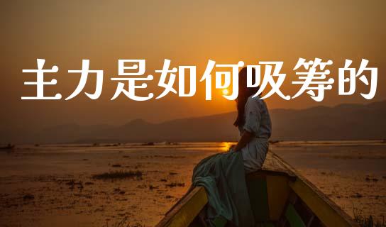 主力是如何吸筹的_https://wap.jnlaobingbanjia.com_金融理财_第1张