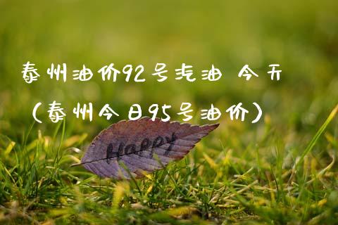 泰州油价92号汽油 今天(泰州今日95号油价)_金融理财_第1张_财经资讯_股市行情_财务管理_金融理财 泰州油价92号汽油 今天(泰州今日95号油价)_https://wap.jnlaobingbanjia.com_金融理财_第1张