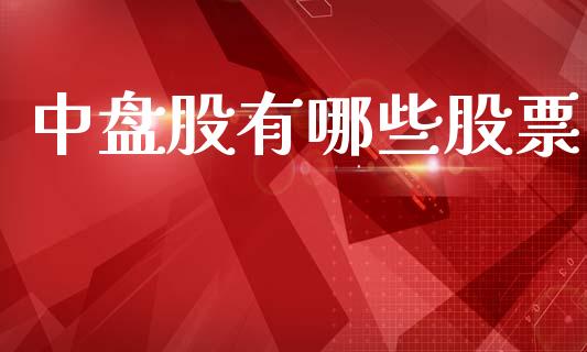 中盘股有哪些股票_https://wap.jnlaobingbanjia.com_基金分析_第1张