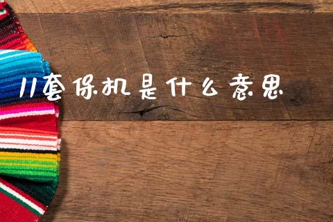 11套保机是什么意思_https://wap.jnlaobingbanjia.com_财经资讯_第1张