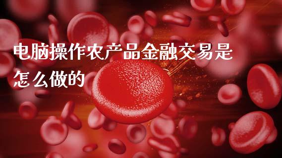 电脑操作农产品金融交易是怎么做的_https://wap.jnlaobingbanjia.com_股市行情_第1张