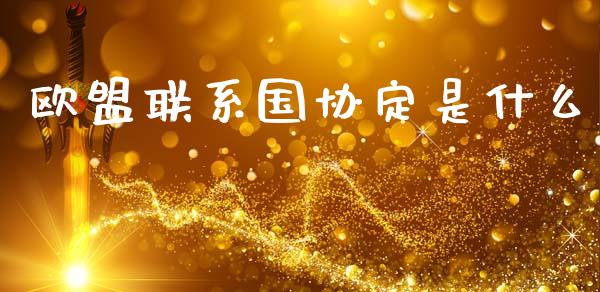 欧盟联系国协定是什么_https://wap.jnlaobingbanjia.com_财经资讯_第1张