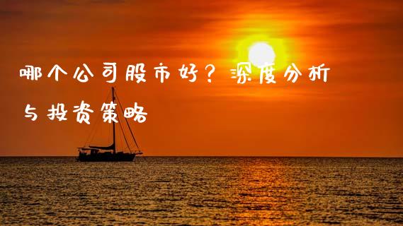 哪个公司股市好？深度分析与投资策略_https://wap.jnlaobingbanjia.com_财务管理_第1张
