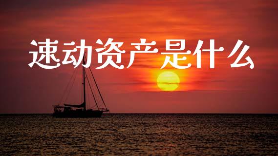 速动资产是什么_https://wap.jnlaobingbanjia.com_金融理财_第1张