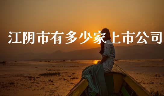 江阴市有多少家上市公司_https://wap.jnlaobingbanjia.com_证券公告_第1张