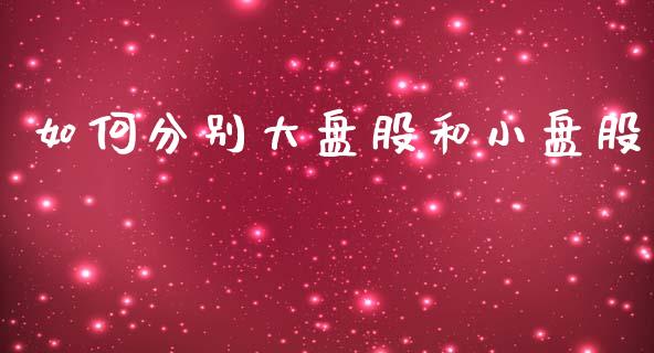 如何分别大盘股和小盘股_https://wap.jnlaobingbanjia.com_股市行情_第1张