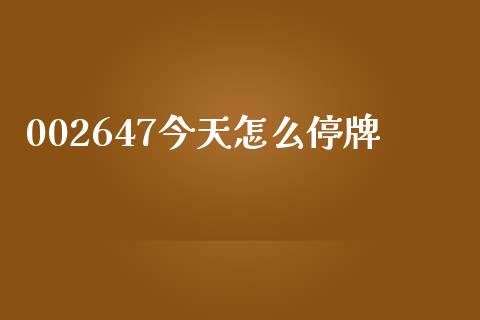 002647今天怎么停牌_https://wap.jnlaobingbanjia.com_股市行情_第1张