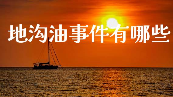 地沟油事件有哪些_https://wap.jnlaobingbanjia.com_基金分析_第1张