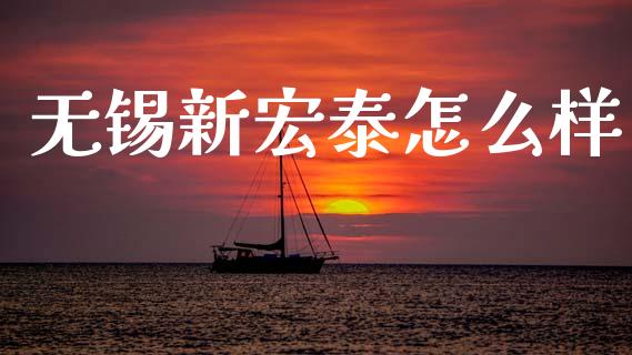 无锡新宏泰怎么样_https://wap.jnlaobingbanjia.com_基金分析_第1张
