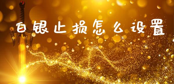 白银止损怎么设置_https://wap.jnlaobingbanjia.com_财务管理_第1张