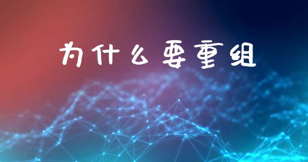 为什么要重组_https://wap.jnlaobingbanjia.com_金融理财_第1张