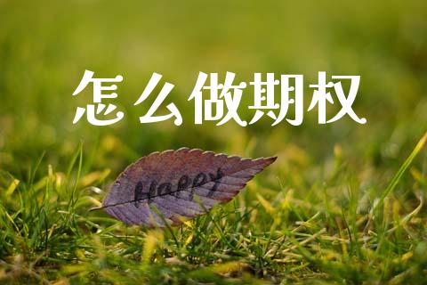 怎么做期权_https://wap.jnlaobingbanjia.com_金融理财_第1张