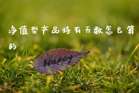 净值型产品持有天数怎么算的_https://wap.jnlaobingbanjia.com_财务管理_第1张
