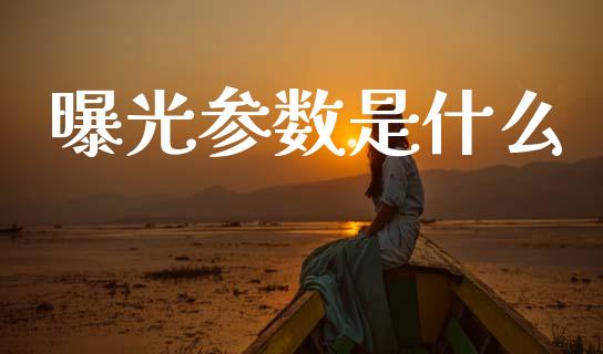 曝光参数是什么_https://wap.jnlaobingbanjia.com_金融理财_第1张