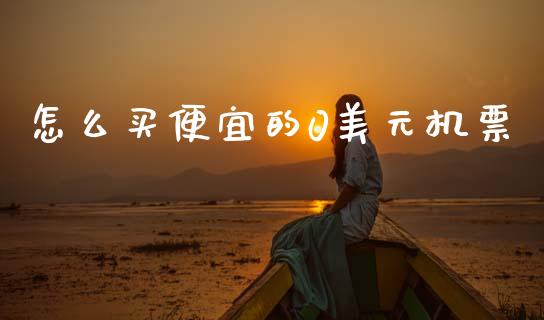 怎么买便宜的0美元机票_https://wap.jnlaobingbanjia.com_金融理财_第1张