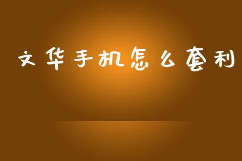 文华手机怎么套利_财务管理_第1张_财经资讯_股市行情_财务管理_金融理财 文华手机怎么套利_https://wap.jnlaobingbanjia.com_财务管理_第1张