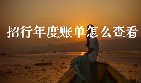 招行年度账单怎么查看_https://wap.jnlaobingbanjia.com_基金分析_第1张