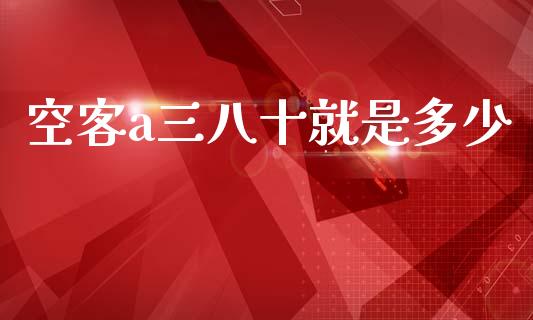 空客a三八十就是多少_https://wap.jnlaobingbanjia.com_证券公告_第1张