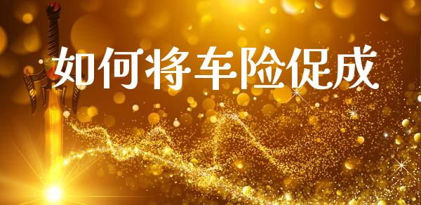如何将车险促成_https://wap.jnlaobingbanjia.com_财务管理_第1张