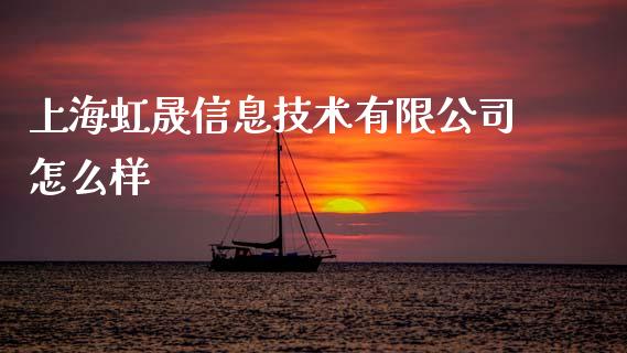 上海虹晟信息技术有限公司怎么样_https://wap.jnlaobingbanjia.com_金融理财_第1张