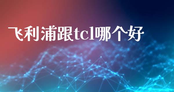 飞利浦跟tcl哪个好_https://wap.jnlaobingbanjia.com_证券公告_第1张