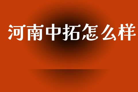 河南中拓怎么样_https://wap.jnlaobingbanjia.com_基金分析_第1张