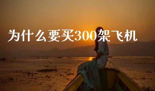 为什么要买300架飞机_https://wap.jnlaobingbanjia.com_股市行情_第1张