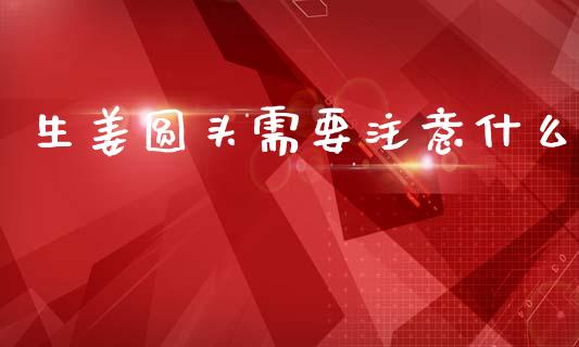 生姜圆头需要注意什么_https://wap.jnlaobingbanjia.com_财务管理_第1张