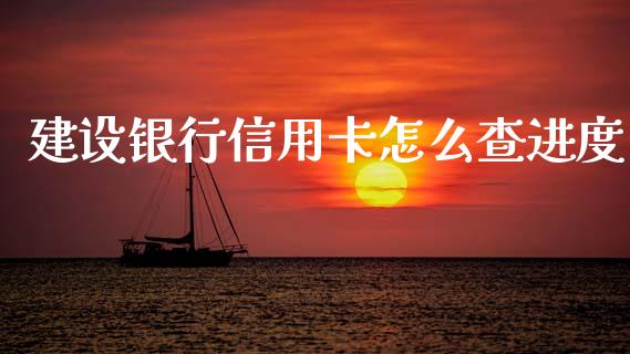 建设银行信用卡怎么查进度_https://wap.jnlaobingbanjia.com_财经资讯_第1张