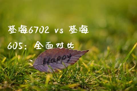 登海6702 vs 登海605：全面对比_https://wap.jnlaobingbanjia.com_证券公告_第1张