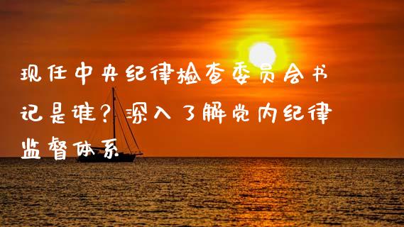现任中央纪律检查委员会书记是谁？深入了解党内纪律监督体系_https://wap.jnlaobingbanjia.com_财务管理_第1张