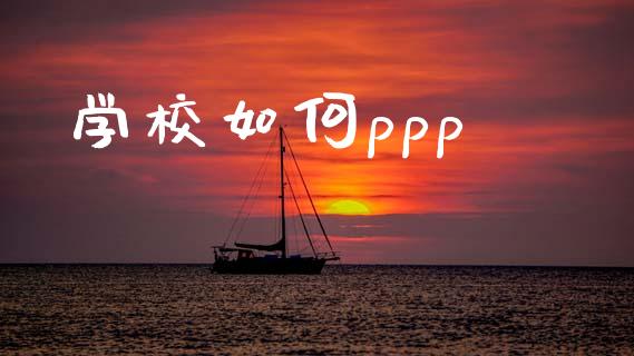 学校如何ppp_https://wap.jnlaobingbanjia.com_股市行情_第1张