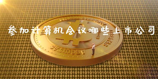 参加计算机会议哪些上市公司_https://wap.jnlaobingbanjia.com_基金分析_第1张