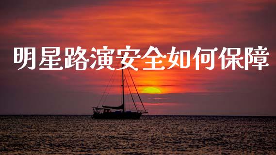 明星路演安全如何保障_https://wap.jnlaobingbanjia.com_股市行情_第1张
